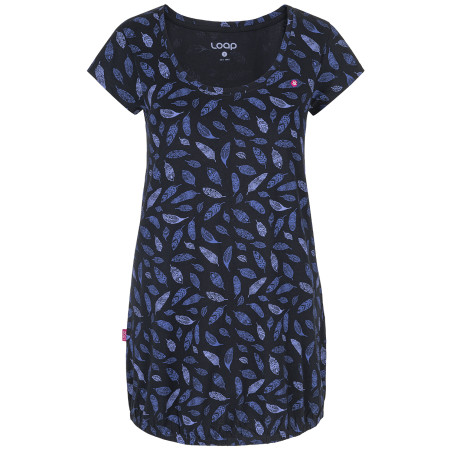 Camiseta de mujer Loap Bela azul oscuro TapShoeAllover/Purple