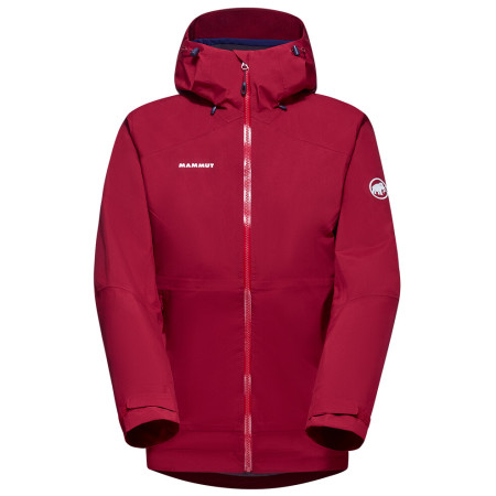 Chaqueta de mujer Mammut Convey Tour HS Hooded Jacket Women 2023 rojo/negro blood red- black