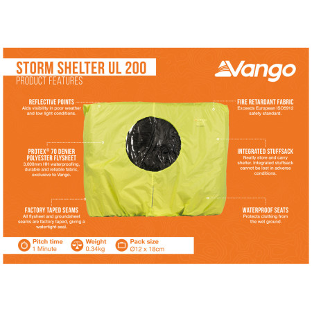 Toldo Force Ten Storm Shelter UL 200