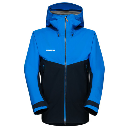 Chaqueta de hombre Mammut Crater HS Hooded Jacket M azul oscuro marine-ice