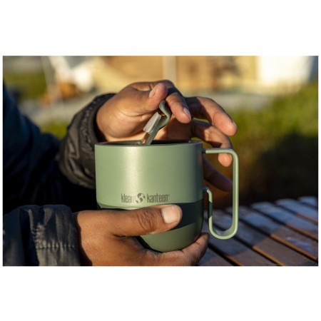 Taza térmica Klean Kanteen Rise 14oz Mug (w/ Flip Lid)