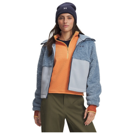 Sudadera de mujer Under Armour W Basecamp Fleece FZ azul