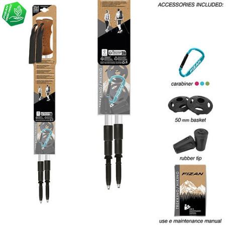 Bastones de senderismo Fizan Tierra