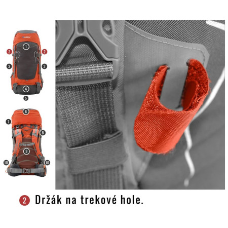 Mochila Husky Rony 50 L