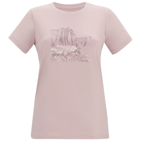 Camiseta de mujer Regatta Womens Fingal Stretch rosa PowderLilac