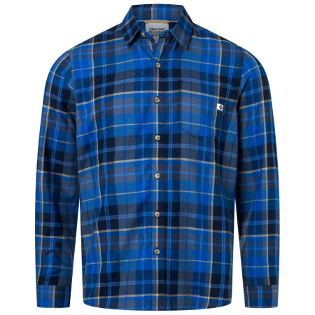 Camisa de hombre Marmot Anderson Lightweight Flannel azul Dark Azure
