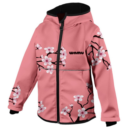 Chaqueta softshell para niños WAMU Pink rosa PINK