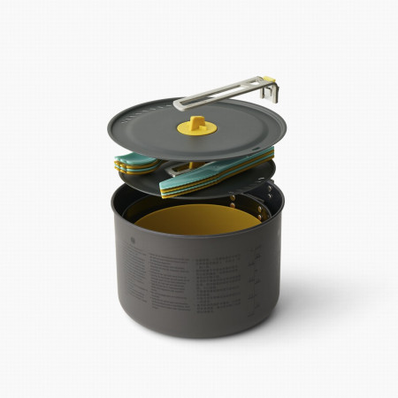 Vajilla Sea to Summit Frontier UL Two Pot Cook Set 4P 14 Piece