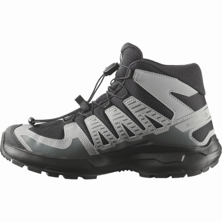 Calzado para niños Salomon Xa Pro Mid Wp J Black-Sedona Sage-Wrought Iron