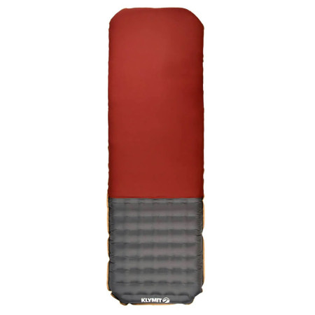 Colchoneta hinchable Klymit Insulated Klymaloft Sleeping Pad rojo red