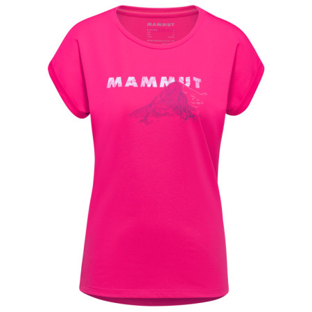 Camiseta de mujer Mammut Mountain T-Shirt Women Eiger rosa pink