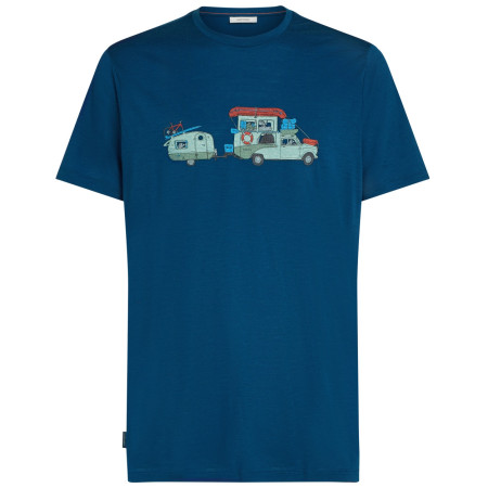 Camiseta funcional de hombre Icebreaker Men Merino 150 Tech Lite SS Tee Transportage
