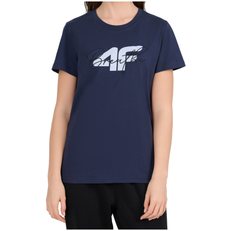 Camiseta de mujer 4F Tshirt F3488 azul oscuro Navy