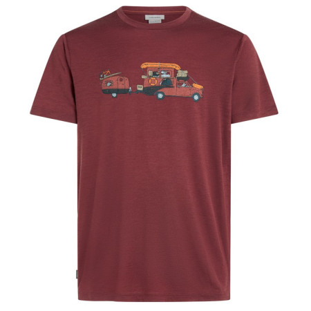 Camiseta funcional de hombre Icebreaker Men Merino 150 Tech Lite SS Tee Transportage