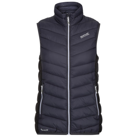Chaleco de mujer Regatta Wmns Harrock B/W gris Seal Grey/Bl