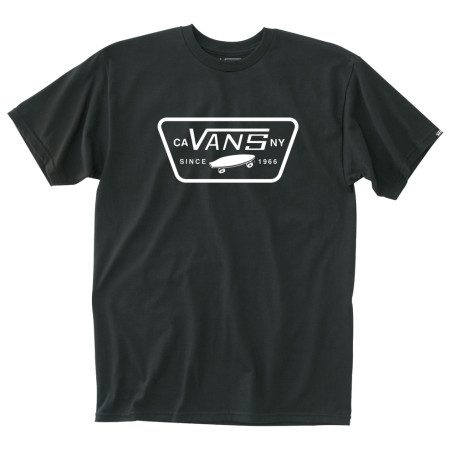 Camiseta de hombre Vans MN Full Patch negro Black/White