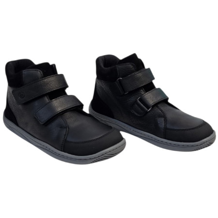 Calzado barefoot niño beBare 3602SA Black