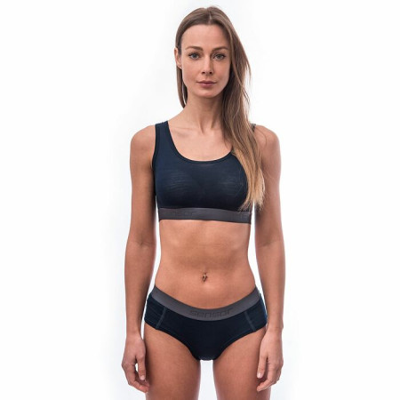 Sujetador deportivo Sensor Merino Active Deep Blue