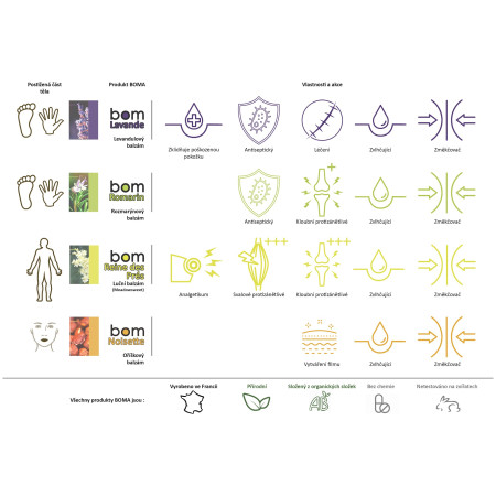 Crema para piel Boma Pensamiento silvestre de BOM 22 g