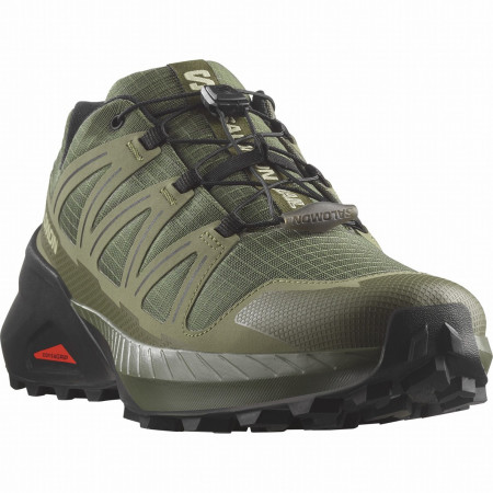 Calzado de hombre Salomon Speedcross Peak verde Olive Night / Deep Lichen Green / Black