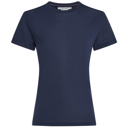 Camiseta funcional de mujer Icebreaker W Mer Core SS Tee azul oscuro Midnight Navy
