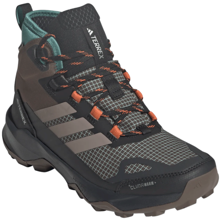 Calzado de senderismo para mujer Adidas Skychaser Ax5 Mid Gtx Clima W verde/marrón EARSTR/TRABRN/PURTEA