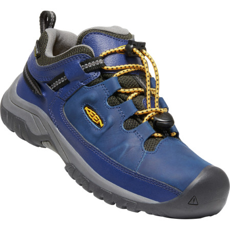 Calzado para niños Keen Targhee Low Wp Youth azul blue depths/forest night