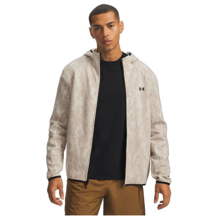 Sudadera de hombre Under Armour UA Unstoppable Flc FZ beige White