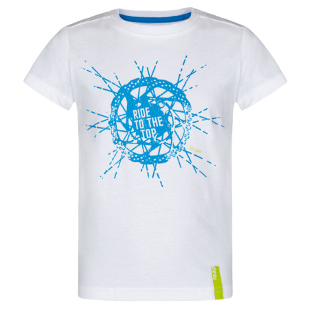 Camiseta para niños Loap Boomerang blanco White