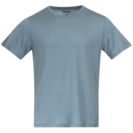 Camiseta de hombre Bergans Urban Wool Tee azul Smoke Blue