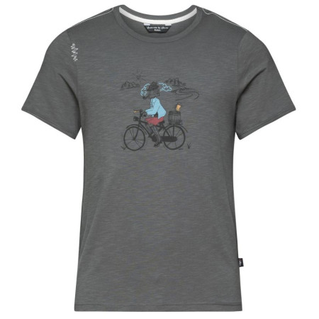 Camiseta de hombre Chillaz Tyrolean Trip gris oscuro Black