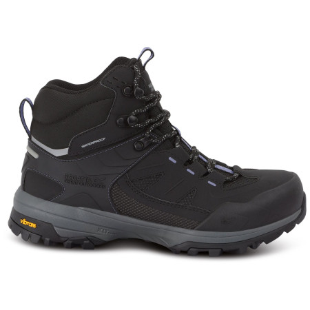 Calzado de mujer Regatta Womens Regen Boot negro Blk/LilacBlm