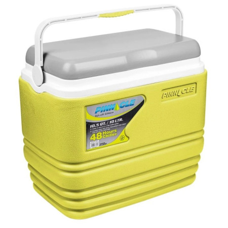 Caja de refrigeración Pinnacle Primero 10L gris/amarillo Lime