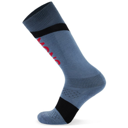 Calcetines Mons Royale Ultra Cushion Merino Snow Sock azul/negro Blue Slate / Black