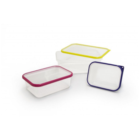 Caja de alimentos Omada Sanaliving Box Set 0,4L + 1L + 2L