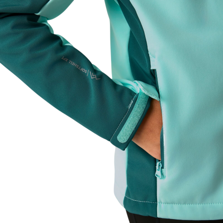 Chaqueta softshell para niños Regatta Haydenbury Mediterranea