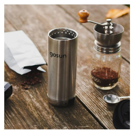 Termo GoSun Brew 12 V a kávovar French Press