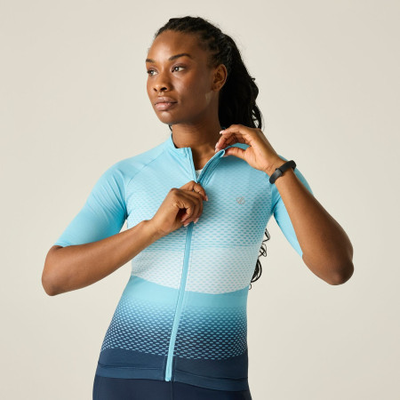 Maillot de ciclismo para mujer Dare 2b Lightnint short sleeve printed jersey