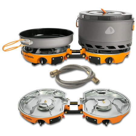Hornillo de gas Jet Boil Genesis Basecamp System – Isobutane