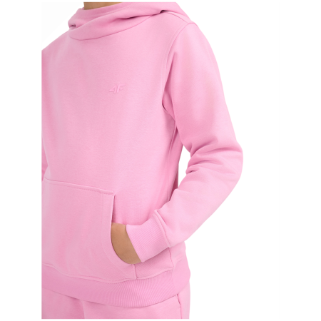 Sudadera para niños 4F Sweatshirt F2694 Pink