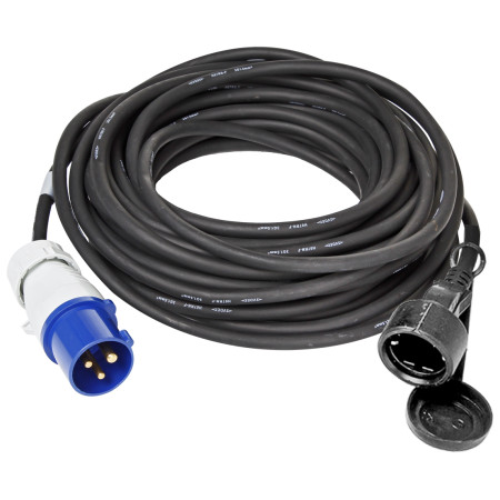 Cable alargador Brunner Prolonger CEE/Schuko - 5m negro