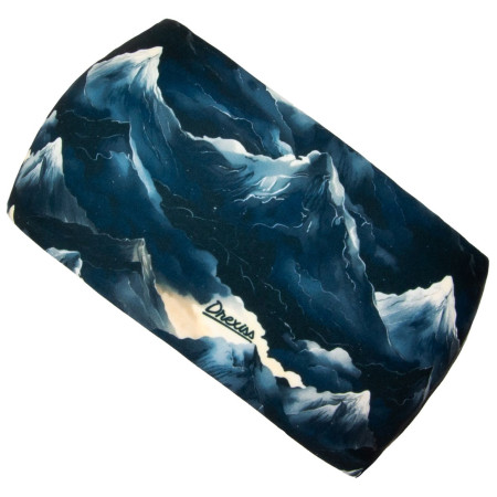 Banda para cabeza para mujer Drexiss Shadow Mountain azul/gris