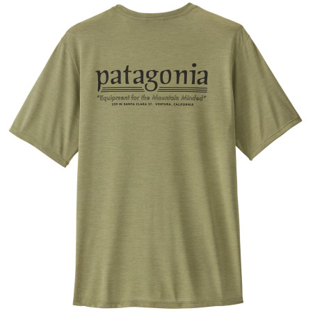 Camiseta de hombre Patagonia Men's Capilene Cool Daily Shirt - Hut Tripper verde Gumtree Green - Light Gumtree Green X-Dye