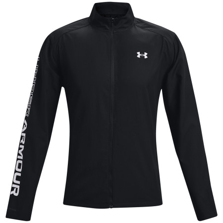 Chaqueta de primavera para hombre Under Armour STORM Run Jacket negro Black / White / Reflective