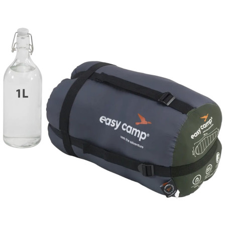 Saco de dormir Easy Camp Falcon III Mummy -4°C - Left zipper