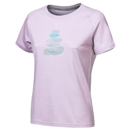 Camiseta de mujer Sensor Merino Blend Stone violeta mystic violet