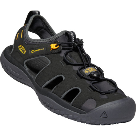 Sandalias de hombre Keen Solr Sandal M negro black/gold
