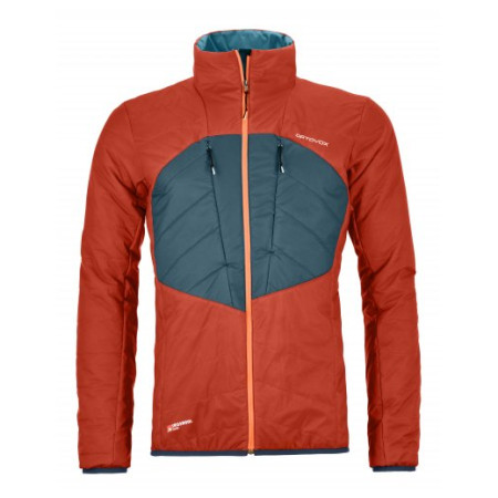 Chaqueta de hombre Ortovox Dufour naranja CrazyOrange