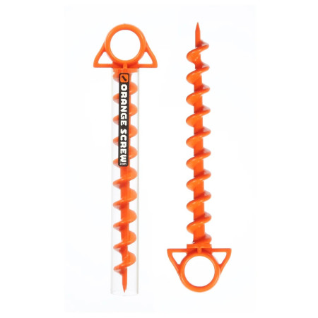 Estaquilla de tienda Nite Ize Orange Screw Large naranja