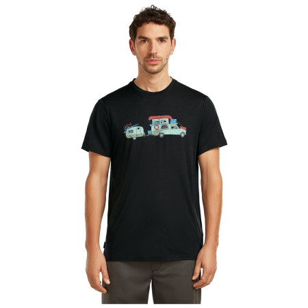 Camiseta de hombre Icebreaker Men Merino 150 Tech Lite SS Tee Transportage